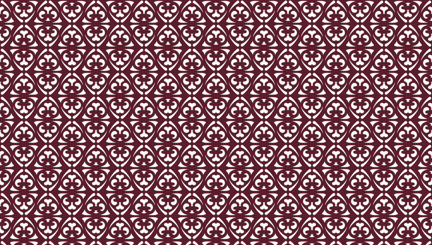 Parasoleil™ Flanigan© pattern displayed with a burgundy color overlay