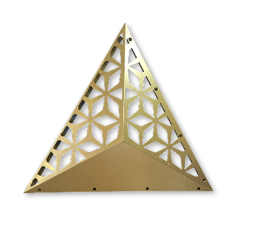 Gold Tesseform tile
