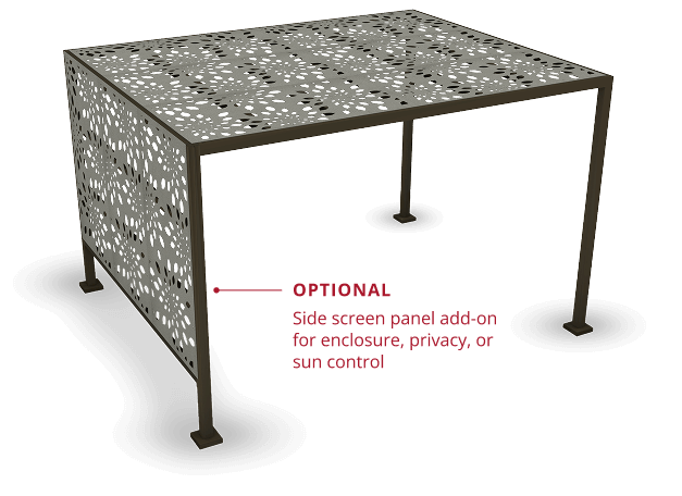 12' x 15' Modular Shade System Options