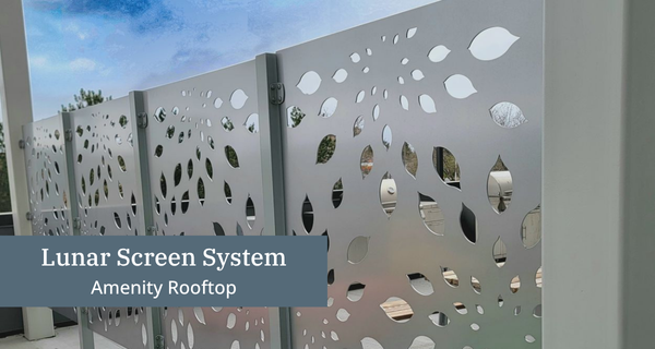 Parasoleil Screen System on Montebello FreshLo Rooftop