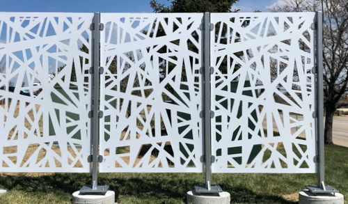 Example of a Parasoleil™ Eclipse Series™ – Lunar Screen System