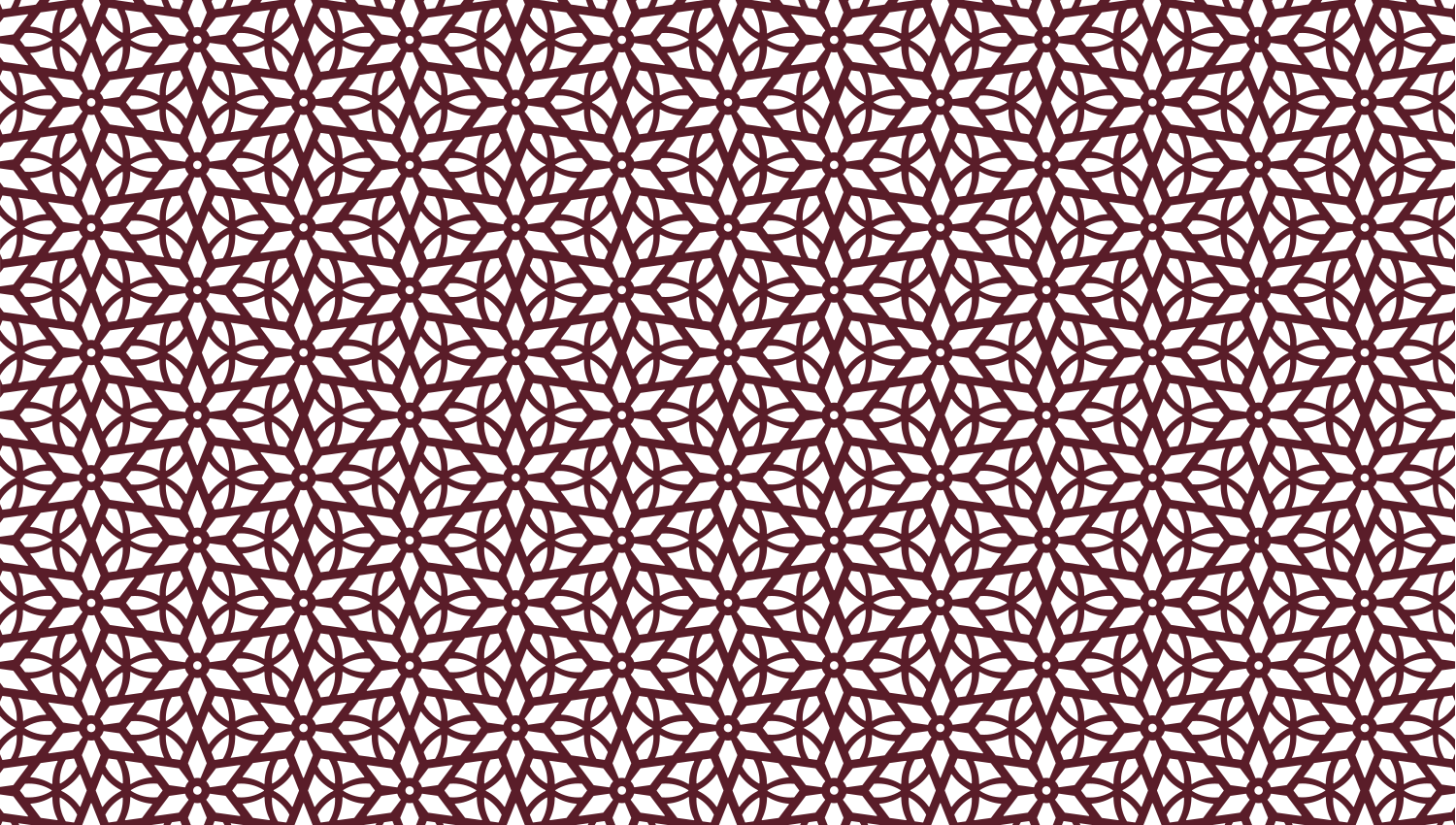 Parasoleil™ Boulder Flower© pattern displayed with a burgundy color overlay