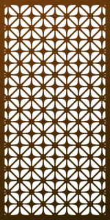 Parasoleil™ Dawn Grille© pattern displayed as a rendered panel
