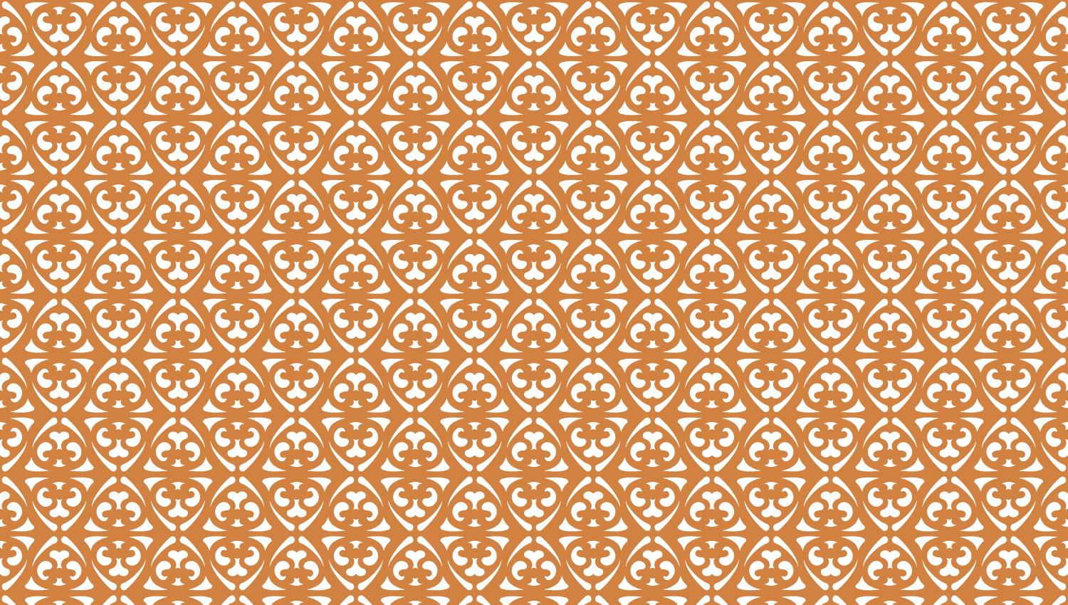 Parasoleil™ Flanigan© pattern displayed with a ochre color overlay