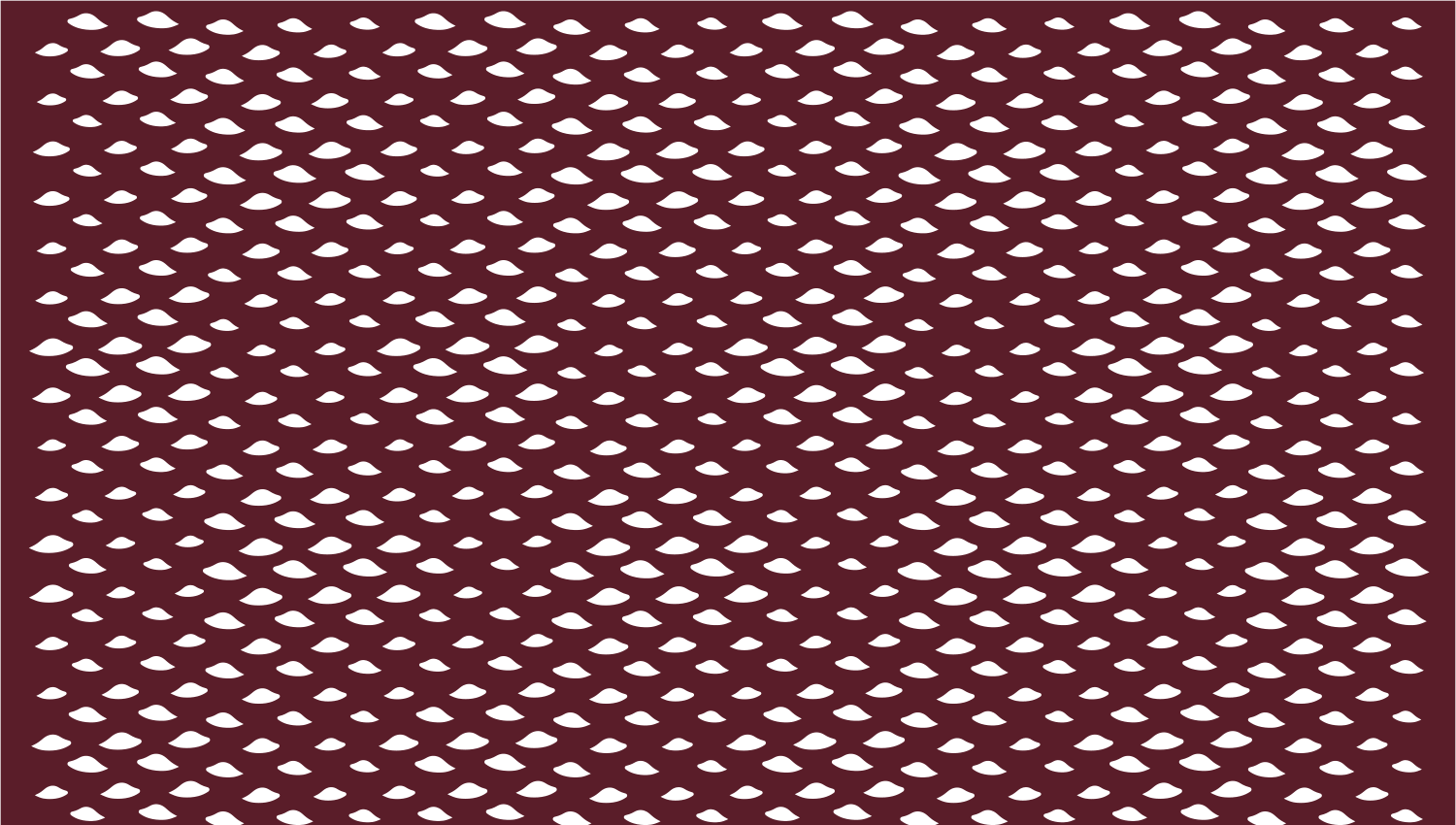 Parasoleil™ Freestyle© pattern displayed with a burgundy color overlay
