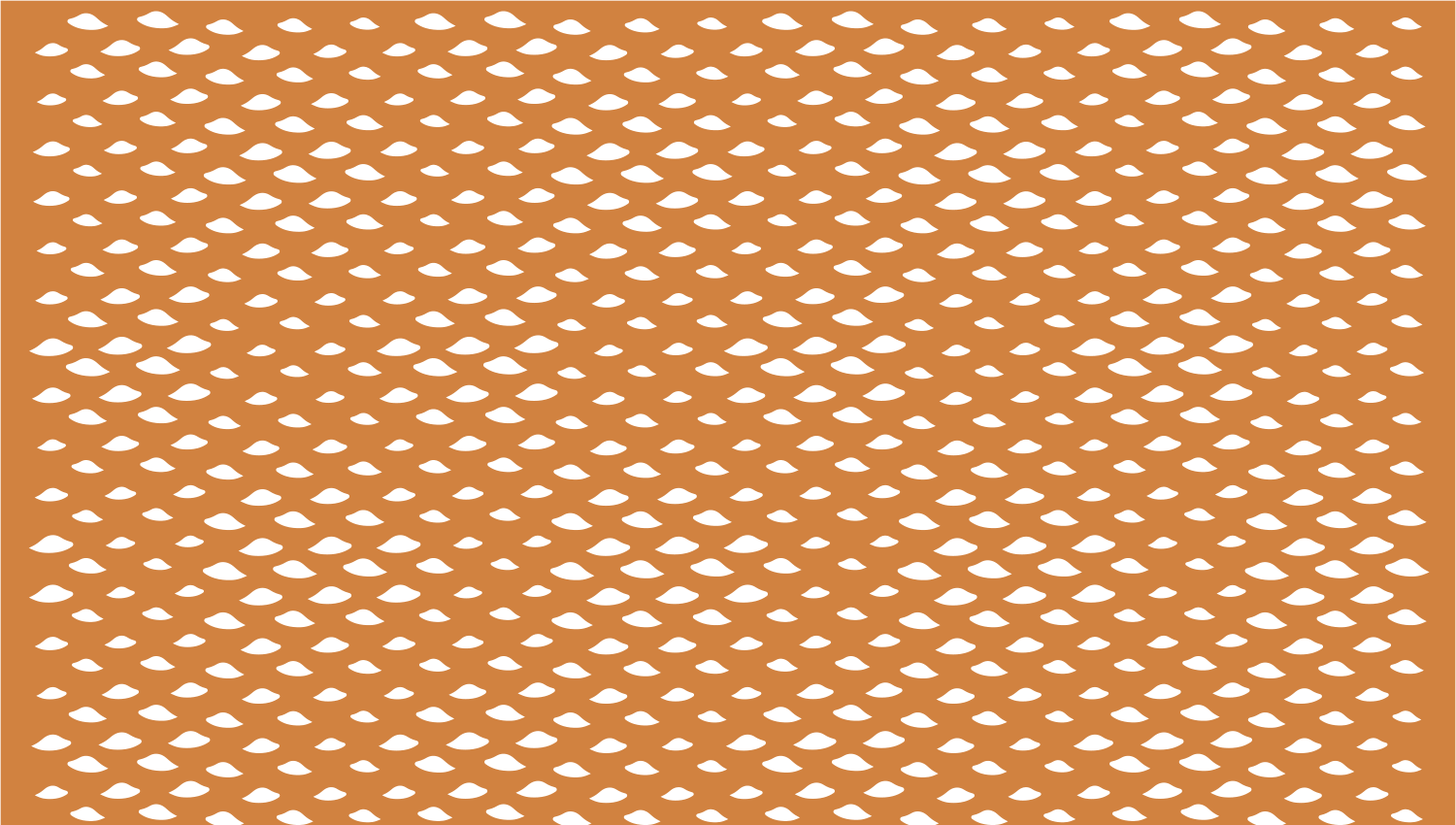 Parasoleil™ Freestyle© pattern displayed with a ochre color overlay