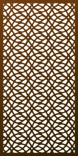 Parasoleil™ Serpentine© pattern displayed as a rendered panel
