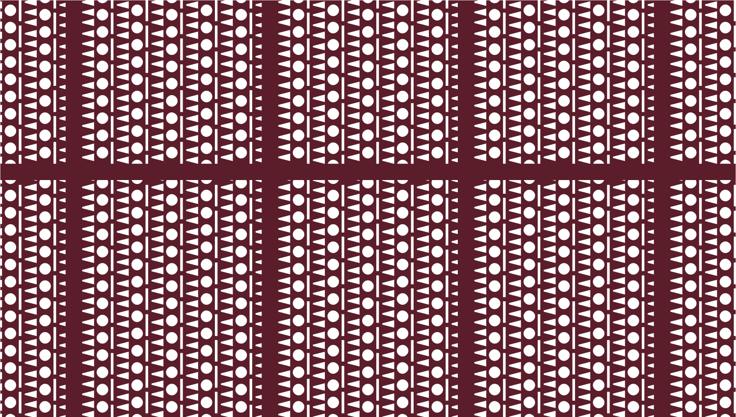 Parasoleil™ Sun-Moon-Kiva Steps© pattern displayed with a burgundy color overlay