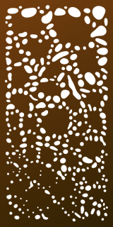 Parasoleil™ Tafoni© pattern displayed as a rendered panel
