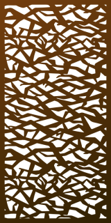 Parasoleil™ Taiga© pattern displayed as a rendered panel