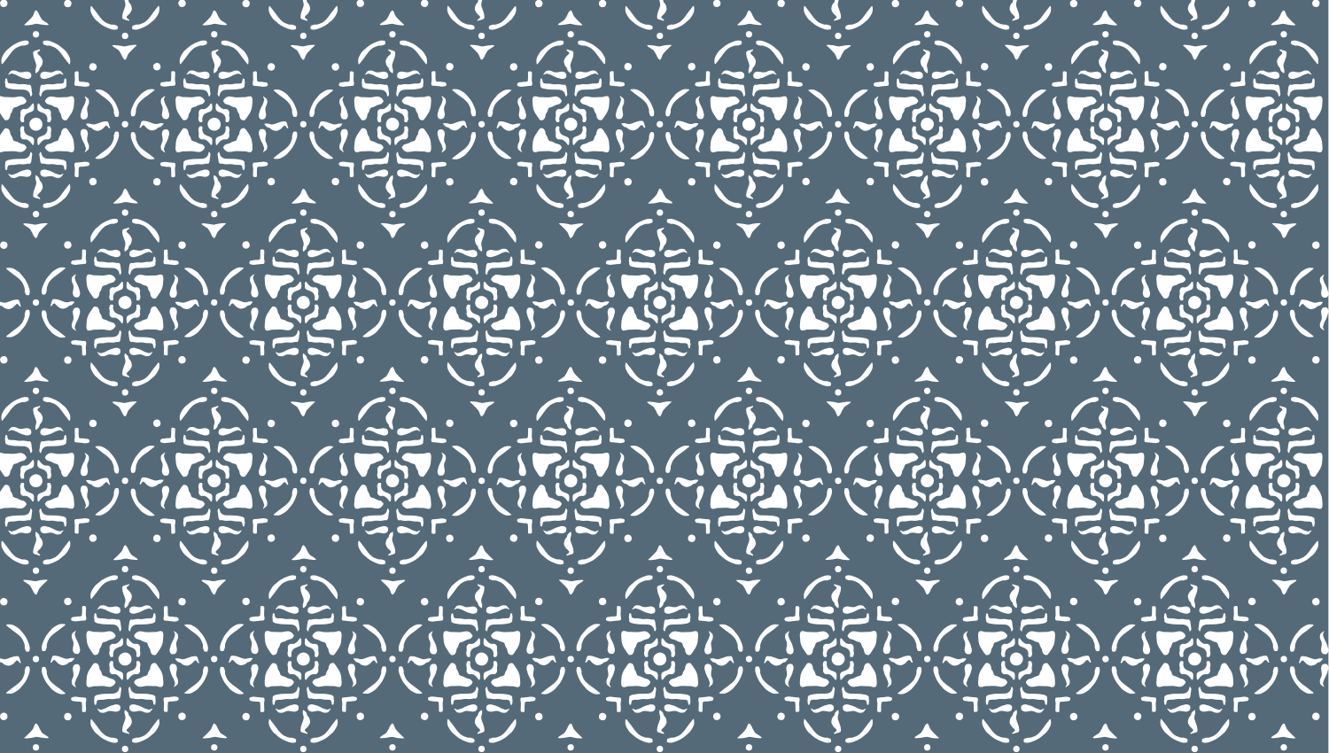 Parasoleil™ Talavera© pattern displayed with a blue color overlay