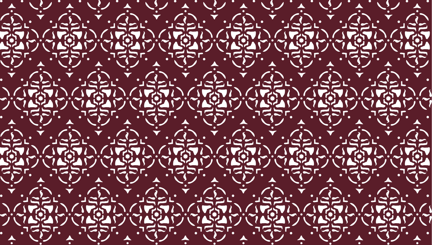 Parasoleil™ Talavera© pattern displayed with a burgundy color overlay