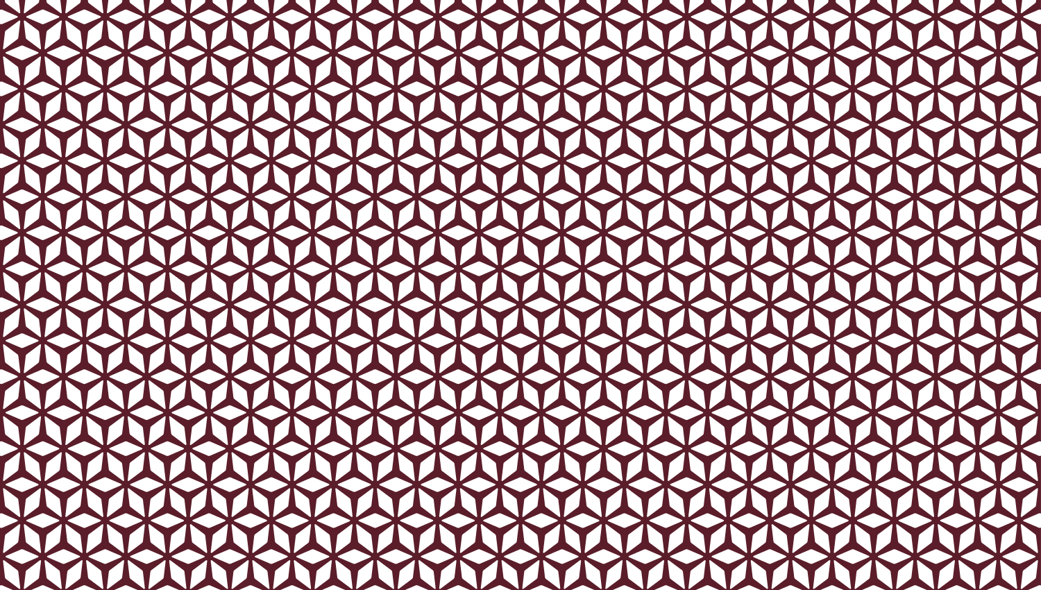 Parasoleil™ Tesseract© pattern displayed with a burgundy color overlay