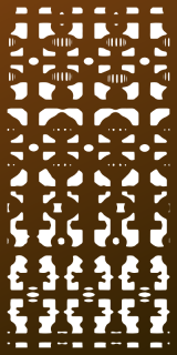Parasoleil™ The Loop© pattern displayed as a rendered panel