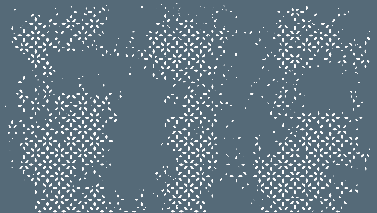 Parasoleil™ White Sands© pattern displayed with a blue color overlay