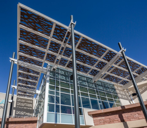 Parasoleil™ panels in a real-world application