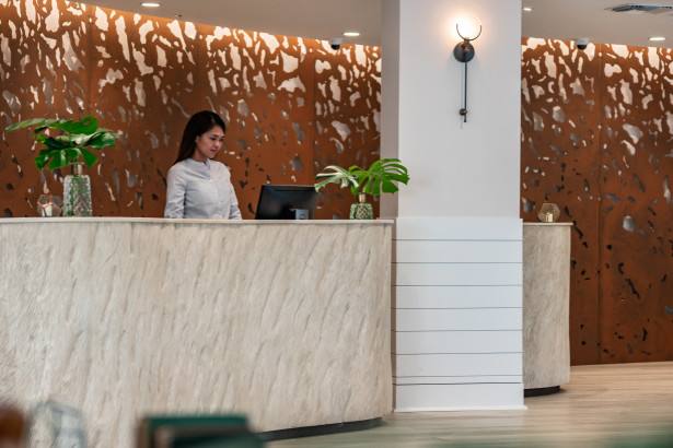 Parasoleil™ Panels in use for the Barbary Beach House Lobby case study