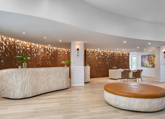 Featured image for the Parasoleil™ "Barbary Beach House Lobby" Case Study