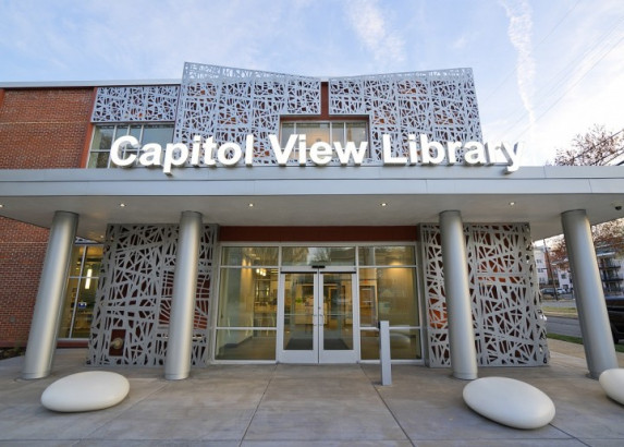 Parasoleil™ Panels in use for the Capitol View Library case study