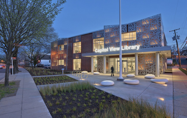 Parasoleil™ Panels in use for the Capitol View Library case study