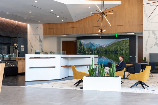 Parasoleil™ Panels in use for the DaVita Gallery Wall case study