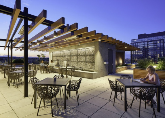 Parasoleil™ Panels in use for the DaVita Rooftop case study