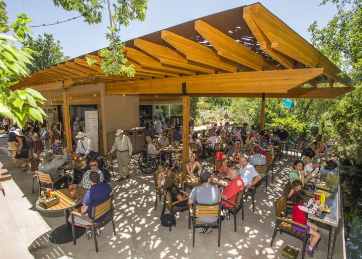 Parasoleil "Denver Botanic Gardens, Hive Cafe" Case Study
