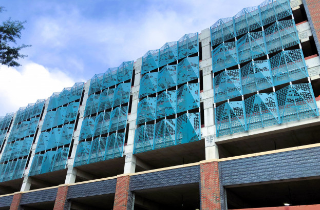 Parasoleil™ Panels in use for the Durham Parking Garage: Nature is the Throughline, Six Locals case study