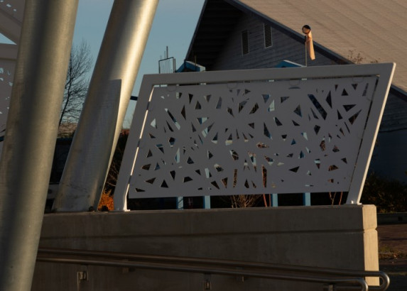 Parasoleil™ Panels in use for the Fort St. John Centennial Park Band Shell case study