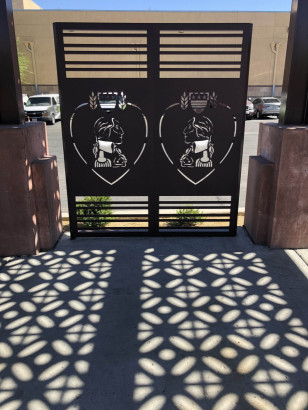 Parasoleil™ Panels in use for the Purple Heart Plaza case study